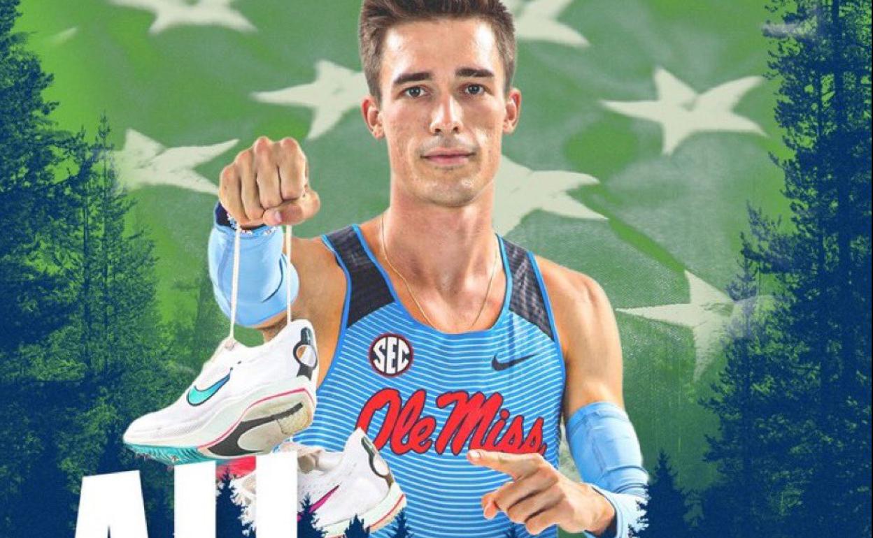 El salmantino Mario García Romo, subcampeón de 1.500 en el Campeonato Universitario de Estados Unidos