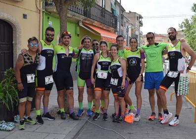 Imagen secundaria 1 - Óscar Herrero y María Renilla triunfan en el V Duatlón Cross de Ciudad Rodrigo