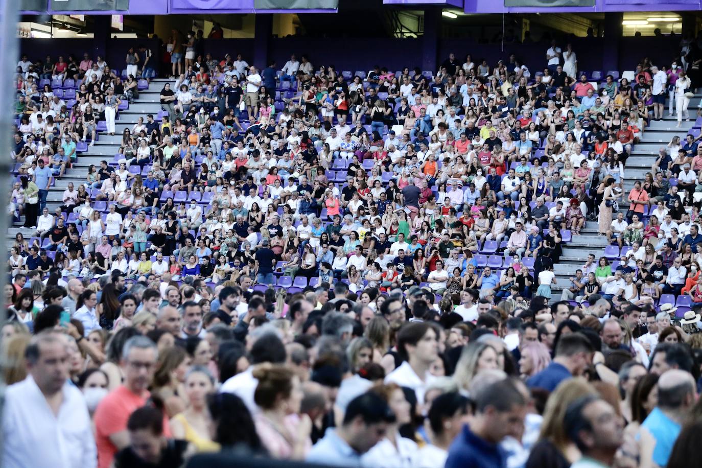 Concierto de Alejandro Sanz, en Valladolid. 