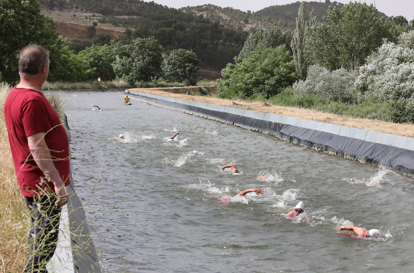 En la segunda prueba del Circuito de la Diputación participaron 51 triatletas