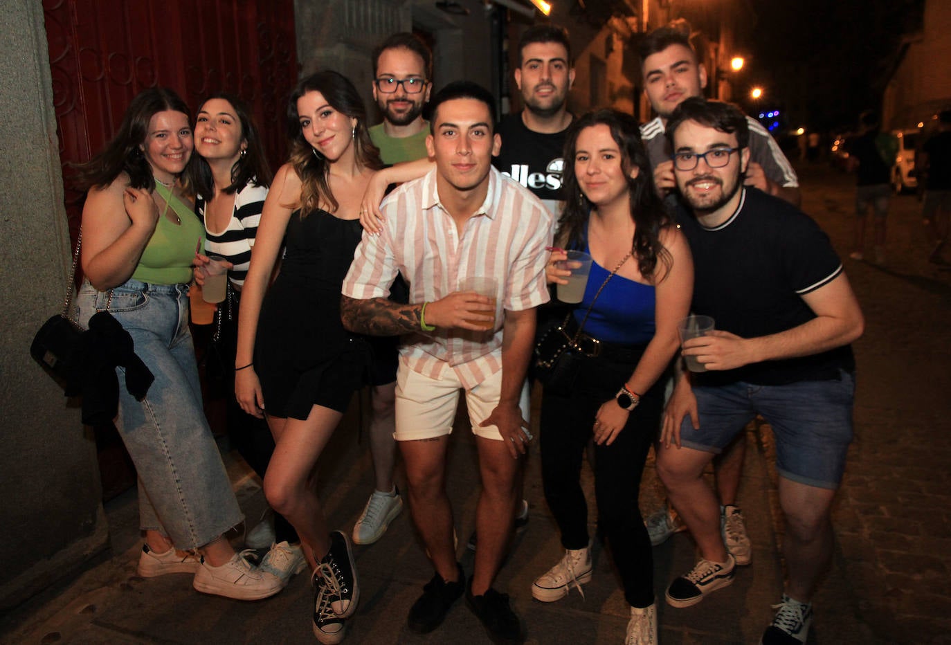 Fotos: La primera noche de las Ferias y Fiestas de San Juan y San Pedro