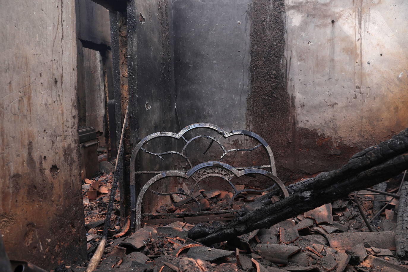 Fotos: Domingo de evaluación de daños en el incendio de la Sierra de la Culebra (Zamora)