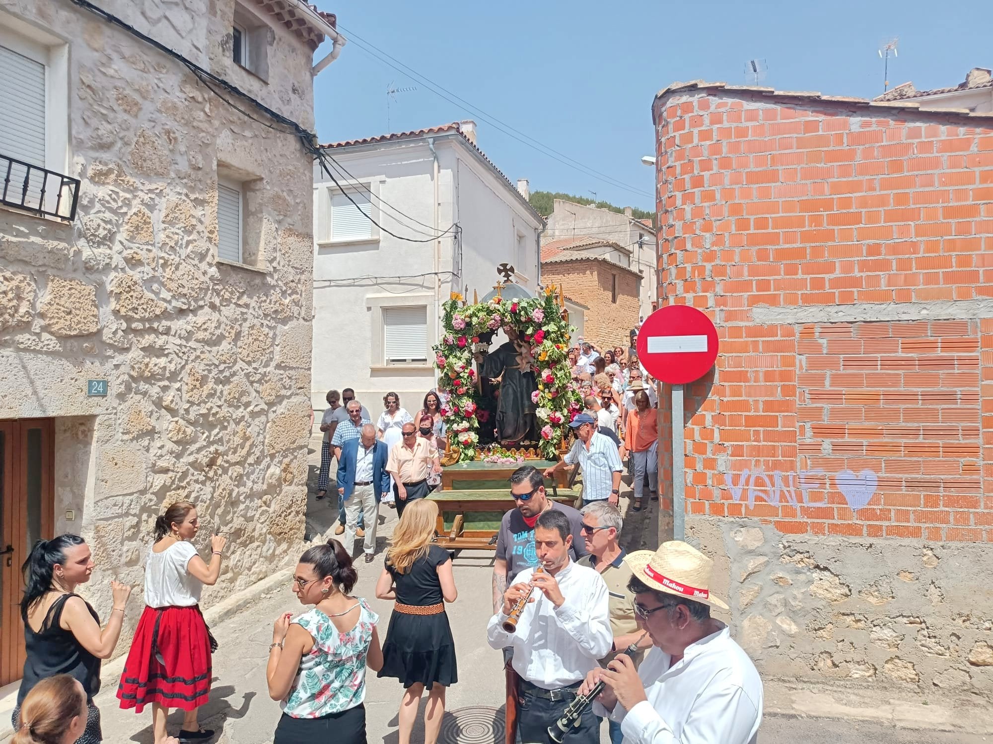 La localidad cerrateña disfruta de unas animadas Fiestas Patronales