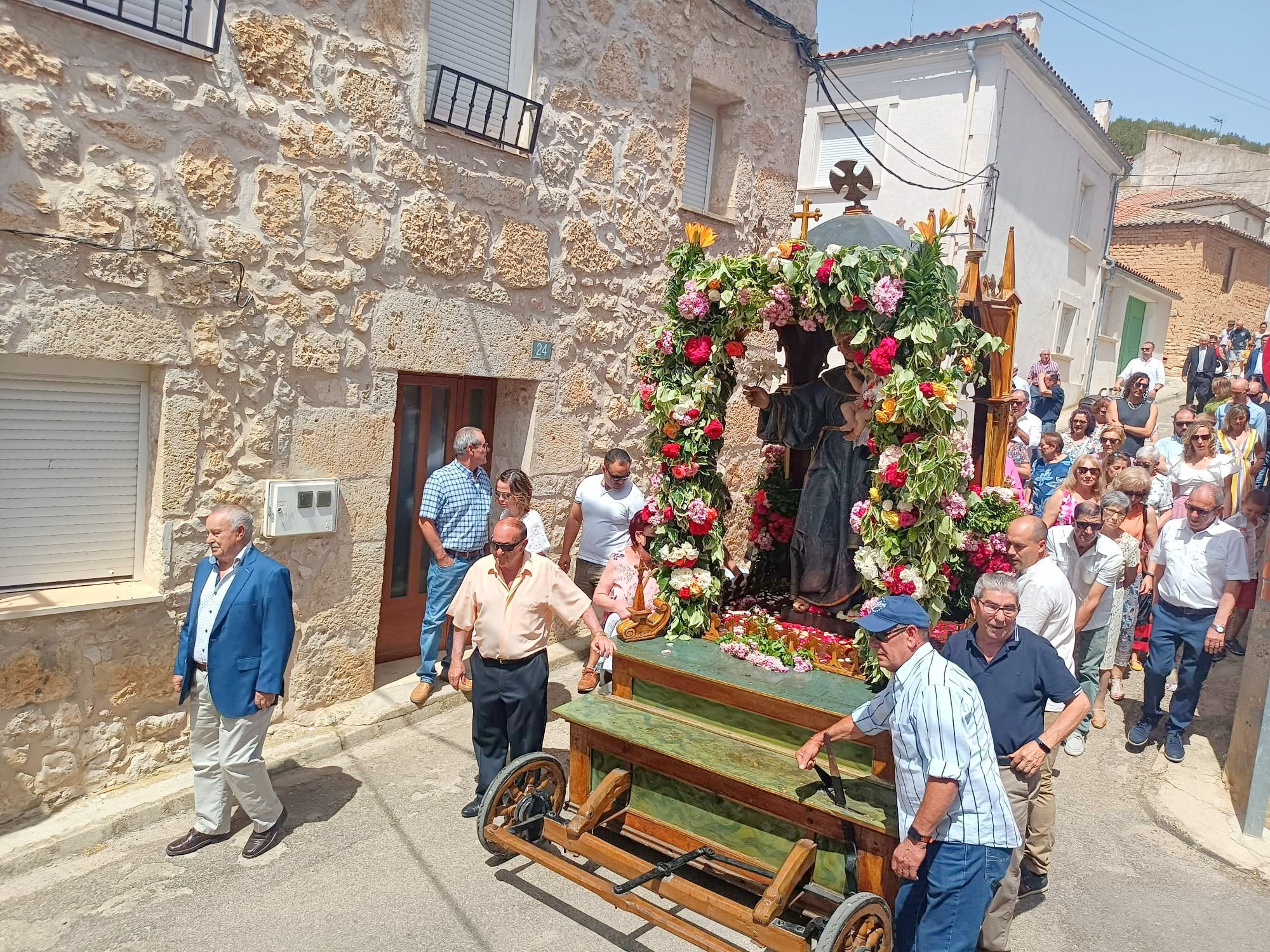 La localidad cerrateña disfruta de unas animadas Fiestas Patronales