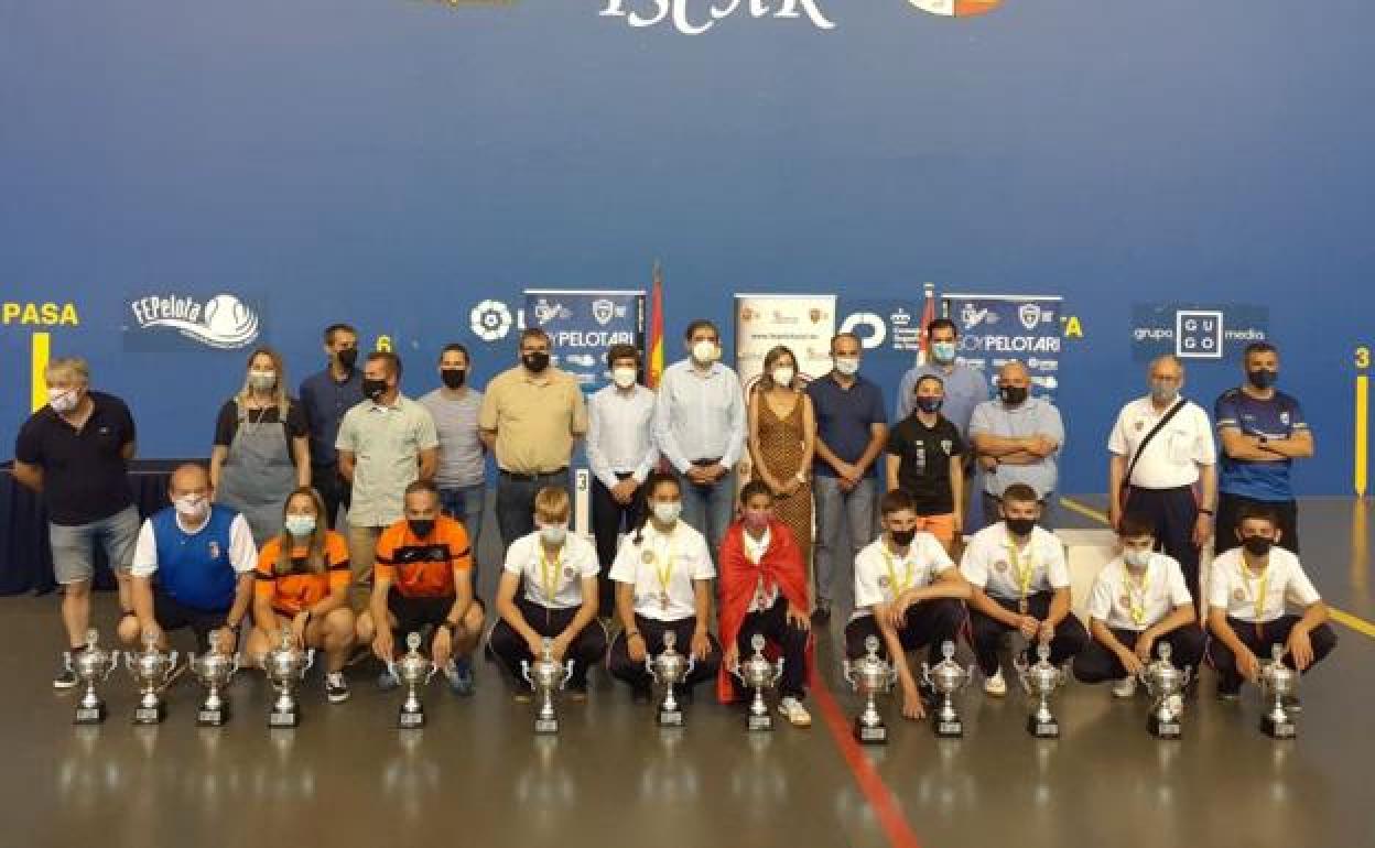 Los campeones de la edición de 2021, celebrada también en Íscar y Pedrajas. 