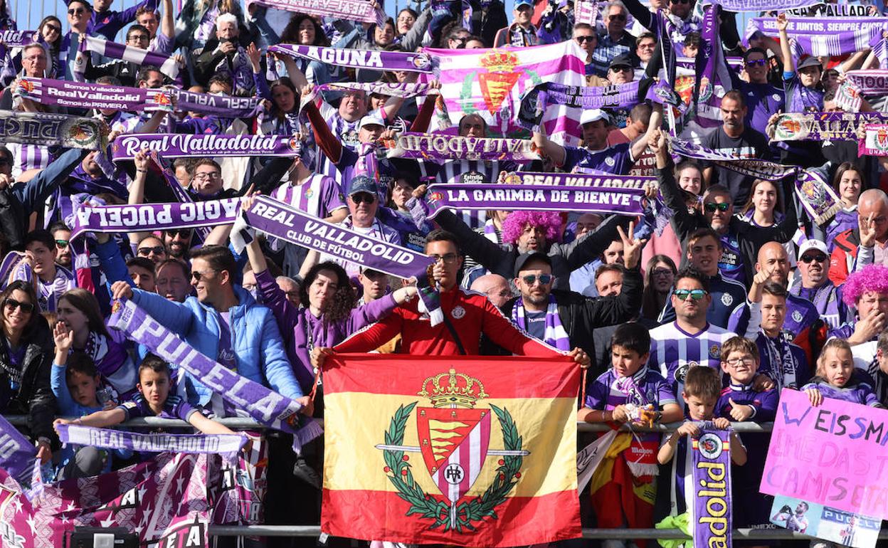 Seguidores del Real Valladolid. 