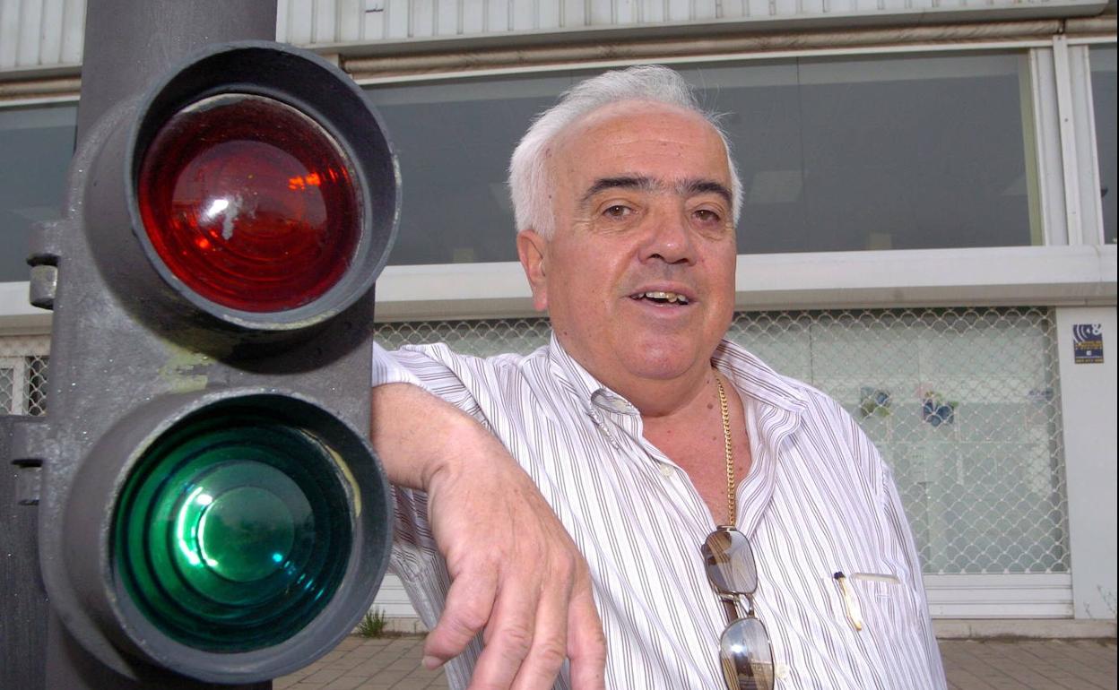 José Luis Martín Pérez 'El Sella', fotografiado para una entrevista con motivo de las fiestas patronales en 2005. 