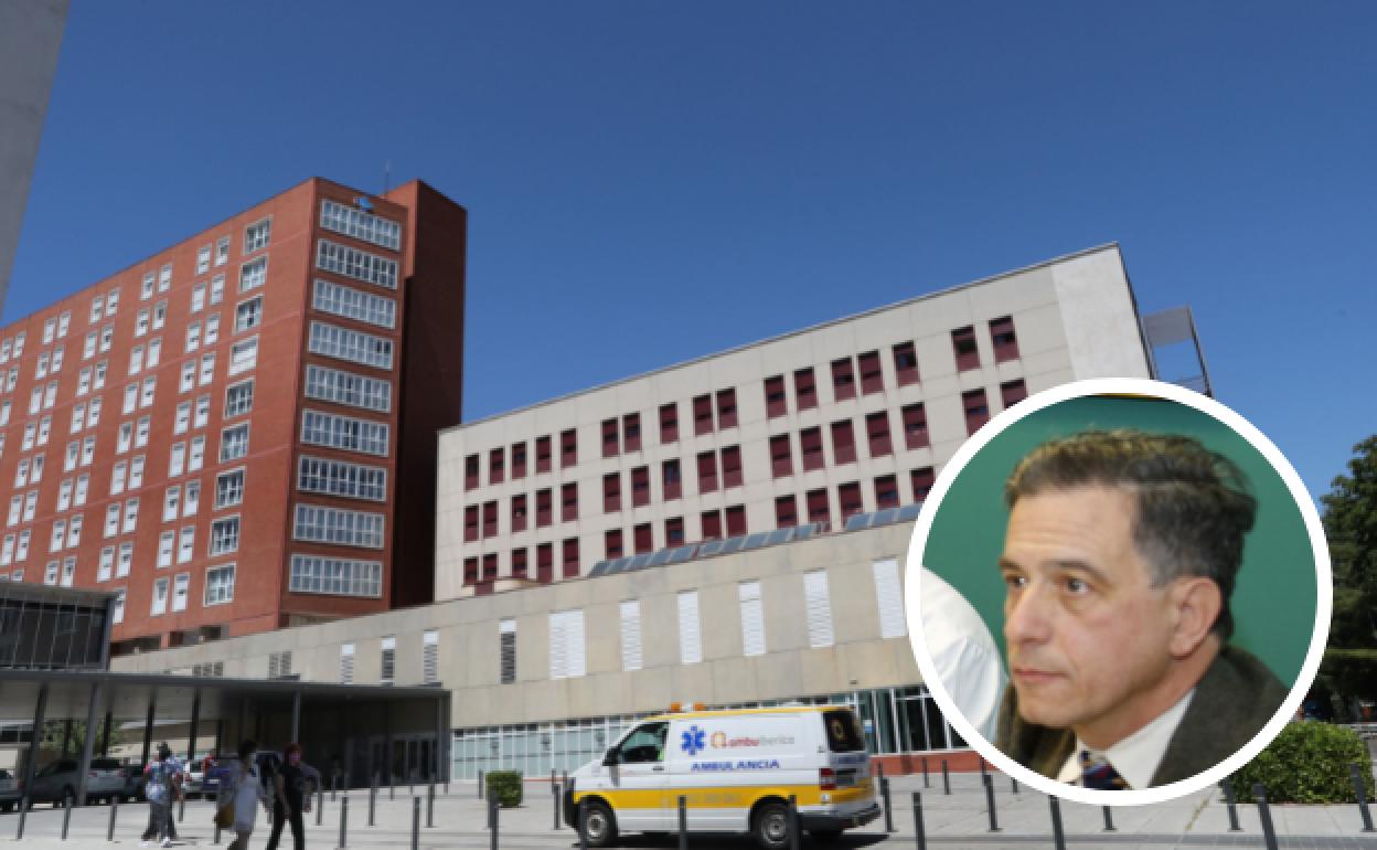 Hospital Río Carrión y en detalle, José Jolín, nuevo gerente de Asistencia Sanitaria de Palencia. 