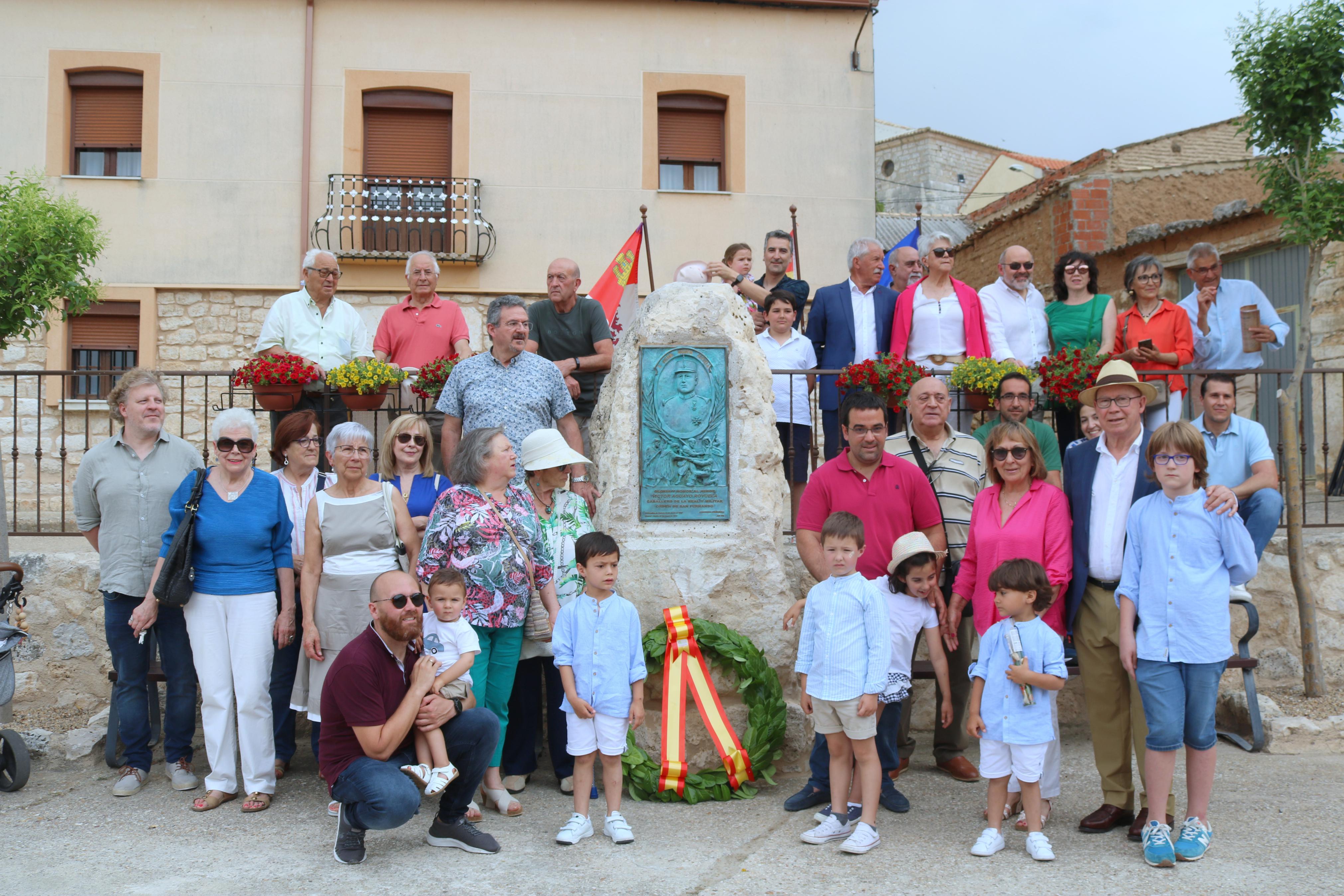 Valdecañas de Cerrato rinde homenaje a su héroe militar