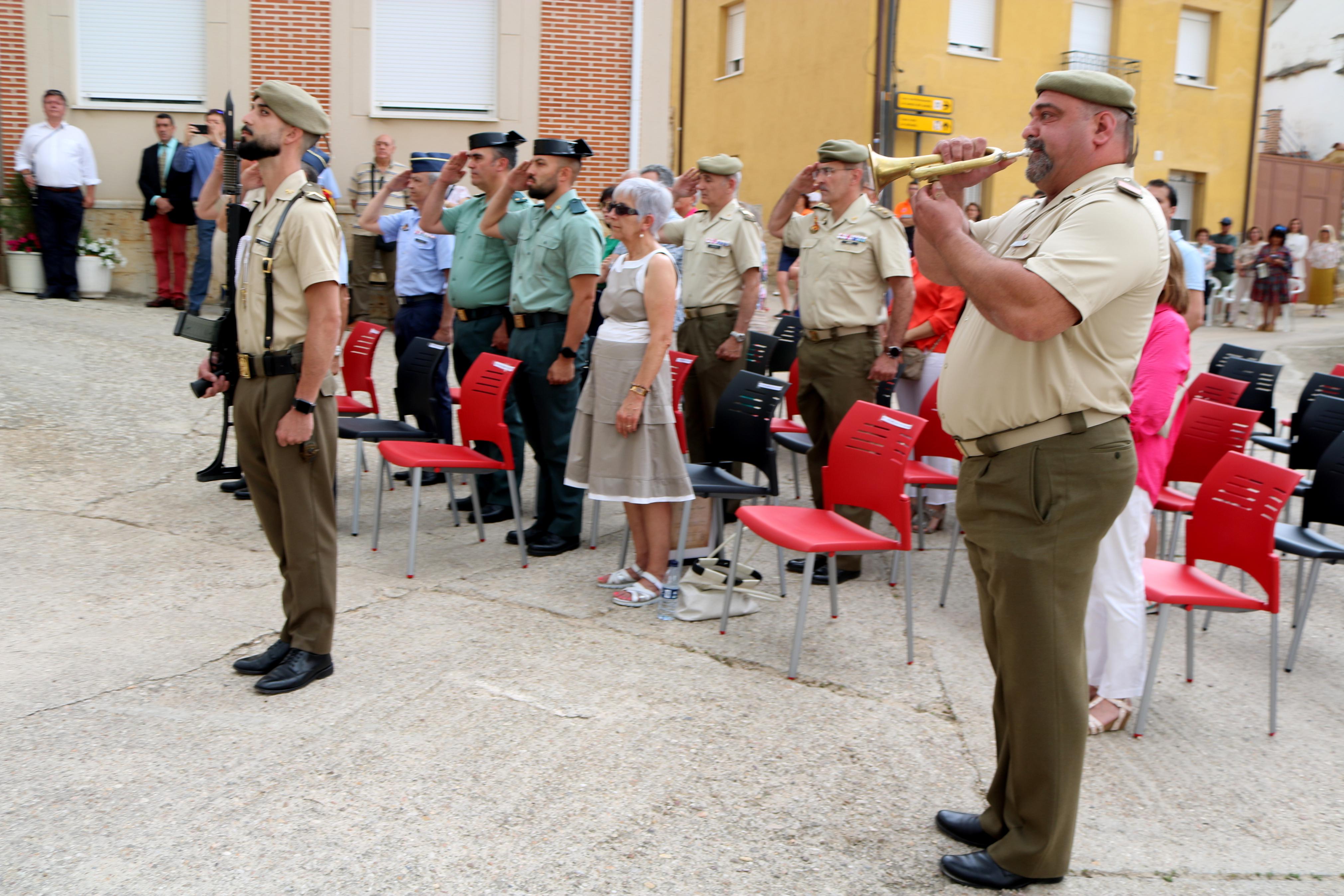 Valdecañas de Cerrato rinde homenaje a su héroe militar