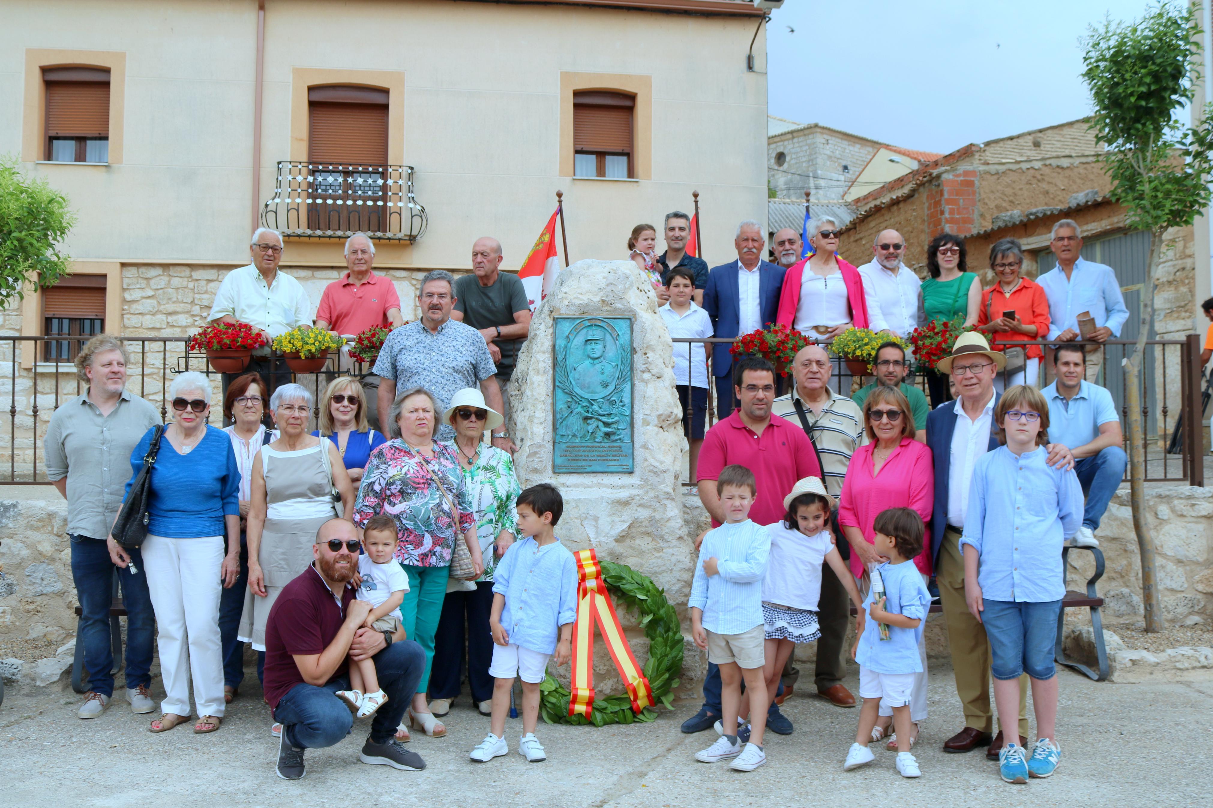 Valdecañas de Cerrato rinde homenaje a su héroe militar