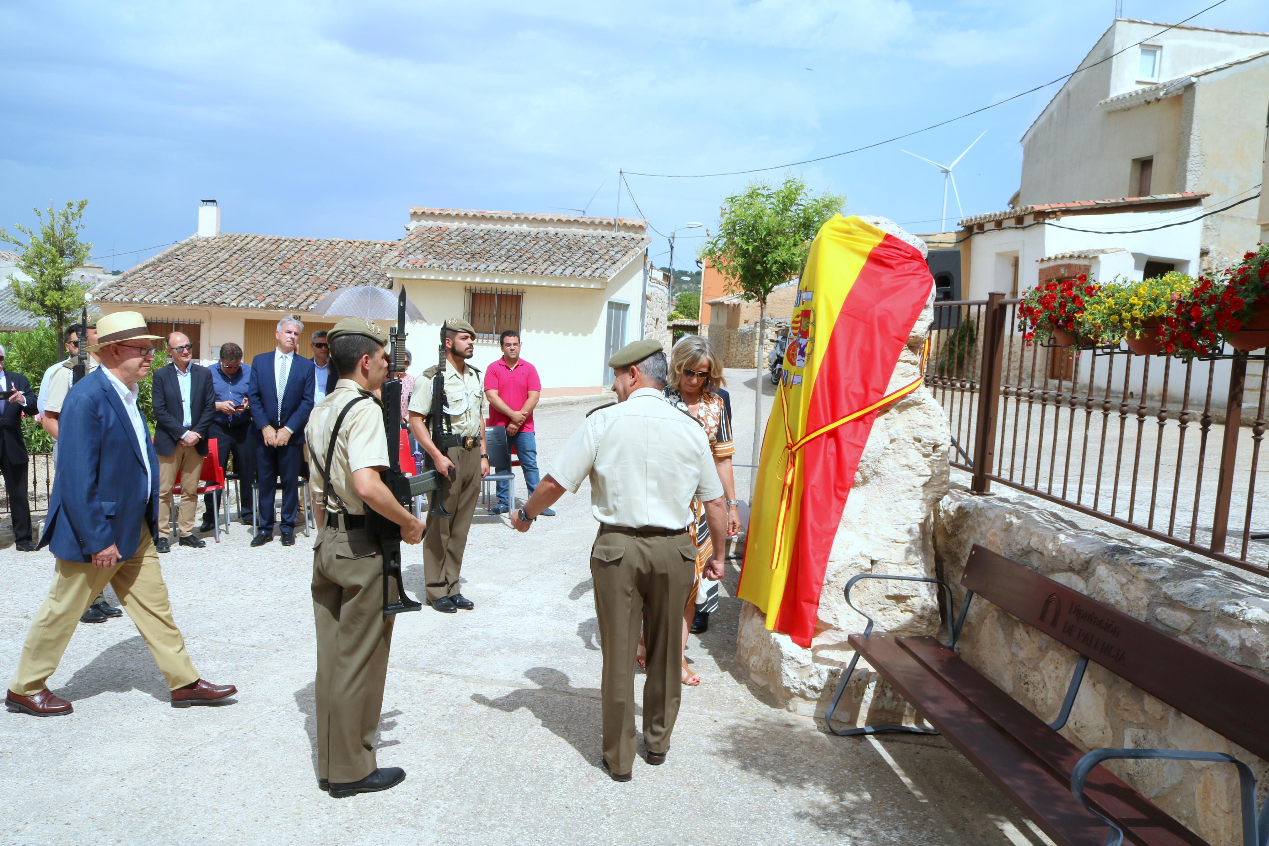 Valdecañas de Cerrato rinde homenaje a su héroe militar