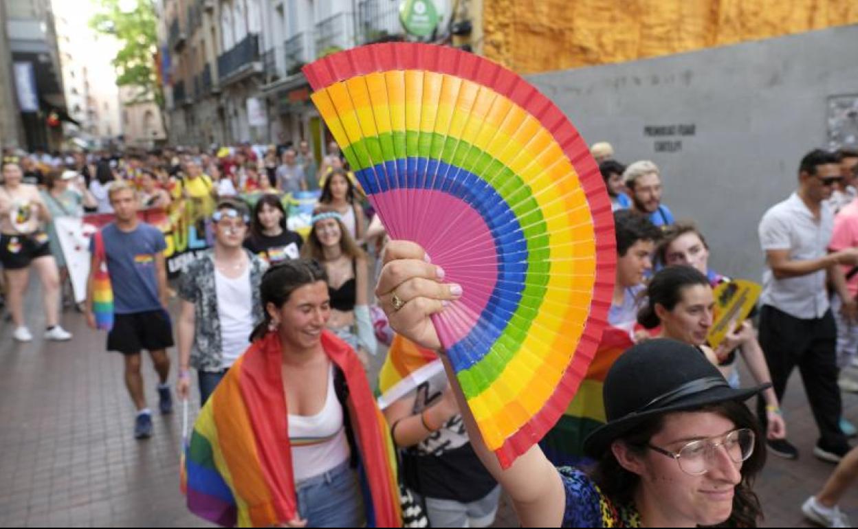 Manifestación del Orgullo 2019 en Valladolid 