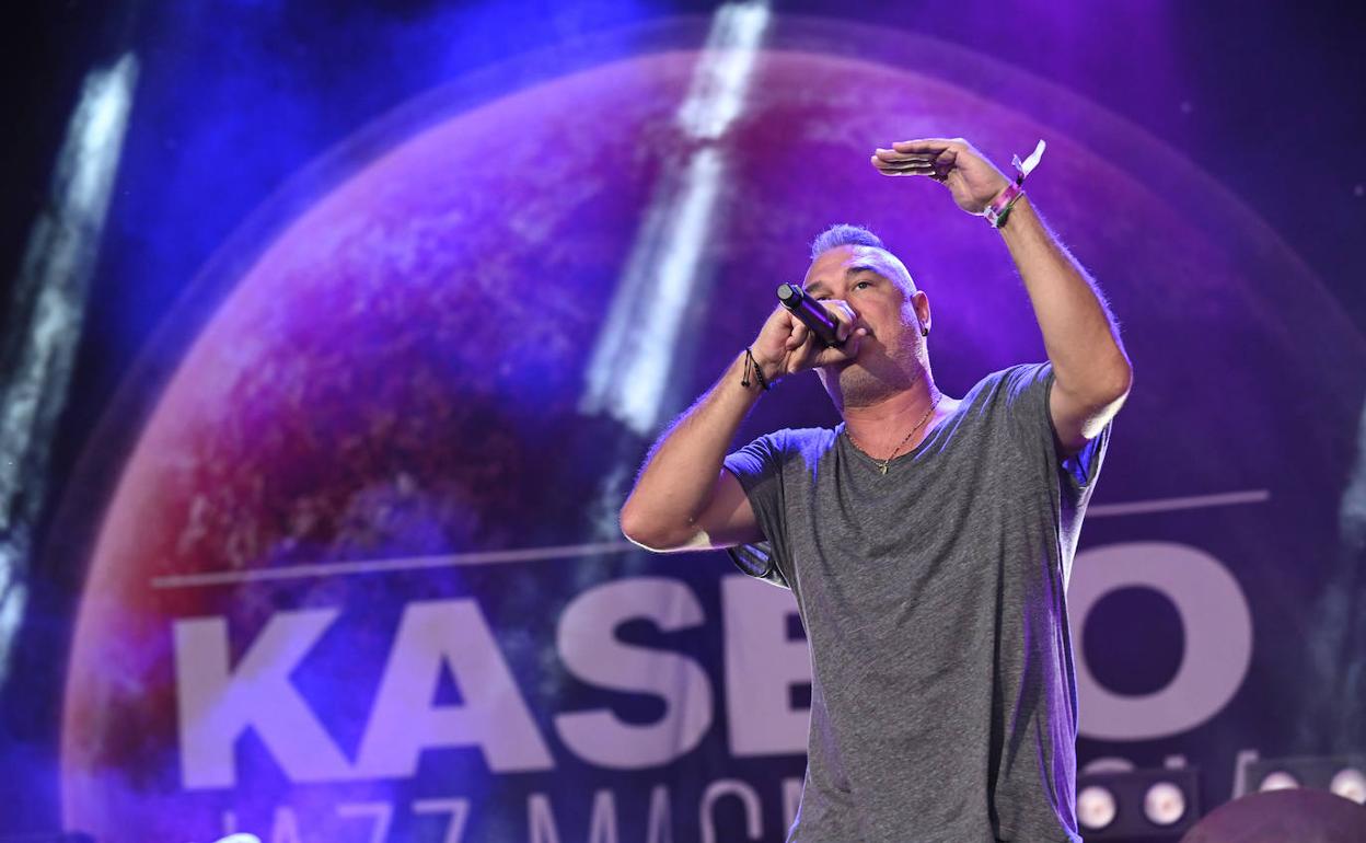 Kase.O, durante su actuación este fin de semana en el festival Conexión Valladolid. 