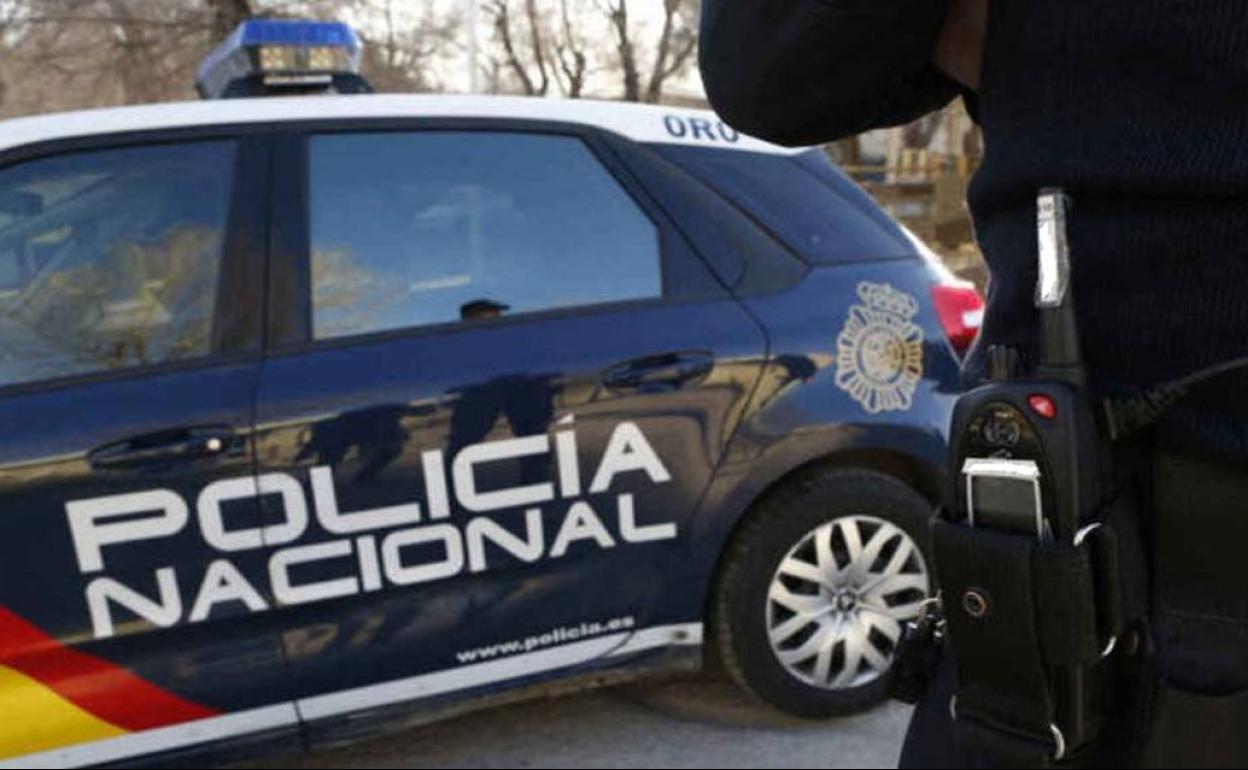 Un vehículo de la Policía Nacional. 