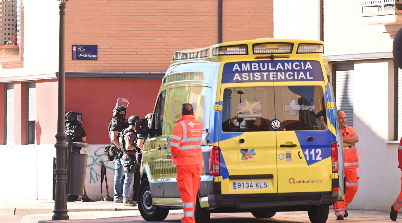 Fotos: Crimen en Santovenia de Pisuerga