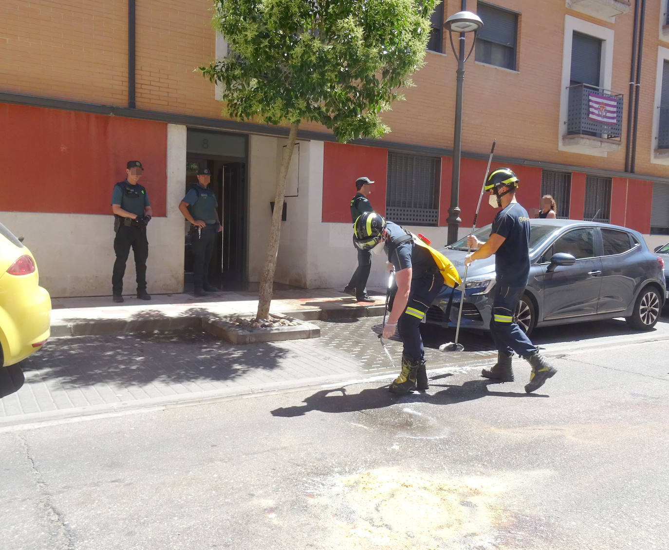 Fotos: Crimen en Santovenia de Pisuerga