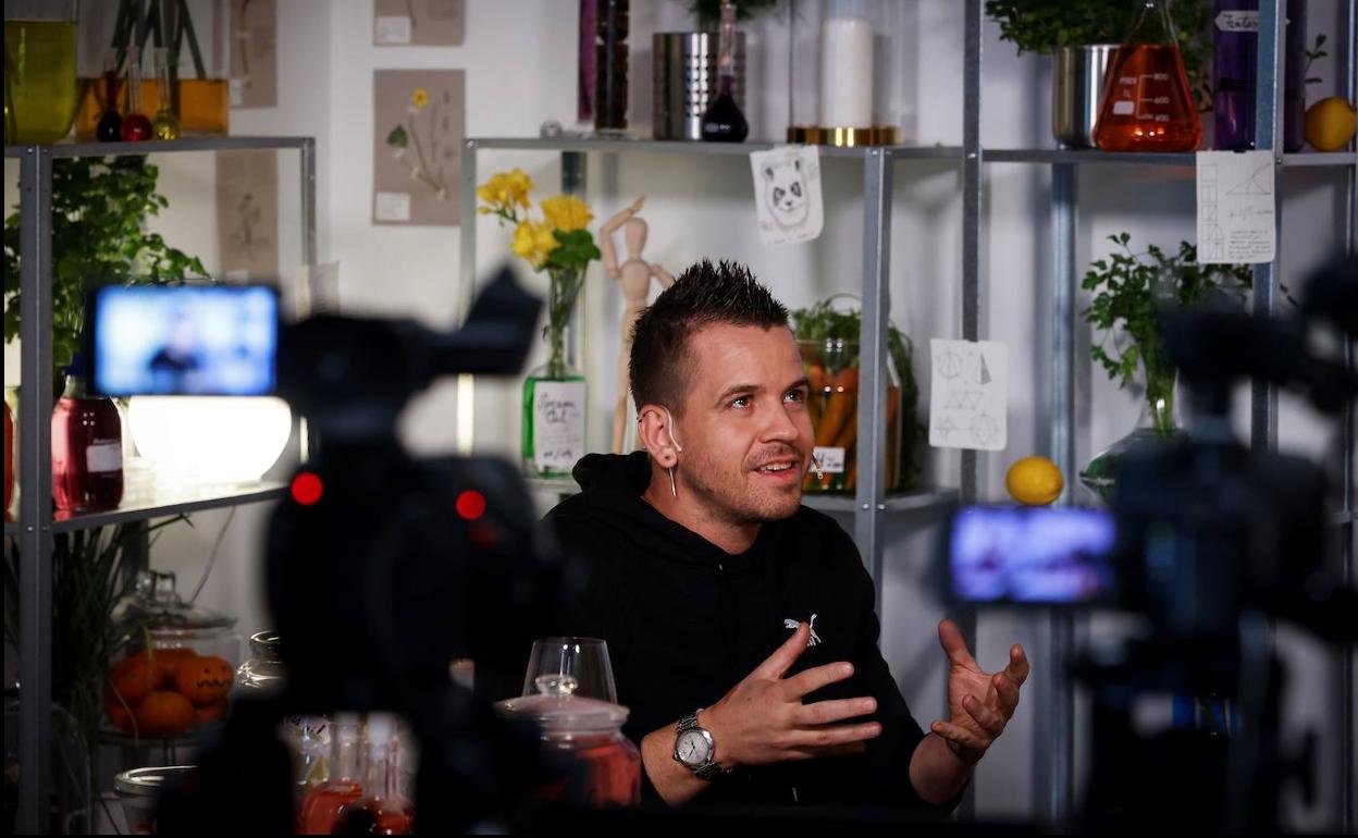 Dabiz Muñoz, que ha presentado recientemente Ravioxo. 