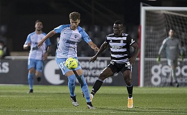 Quintana, en un Cartagena-Málaga. 