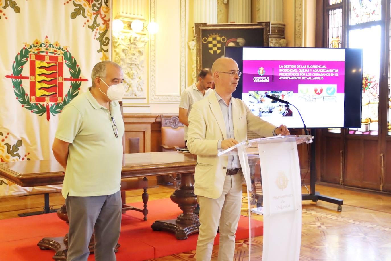 Martín Fernández Antolín, concejal de Ciudadanos, preside la Comisión Especial de Sugerencias y Reclamaciones. 