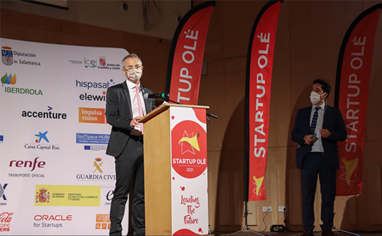 El rector en la inauguración de la edición anterior.