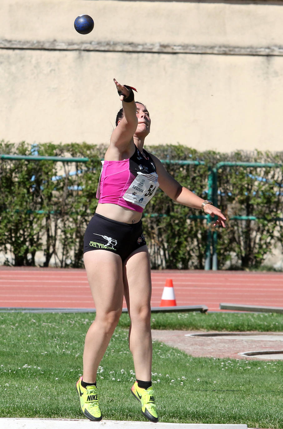 Jornada de atletismo en Segovia.