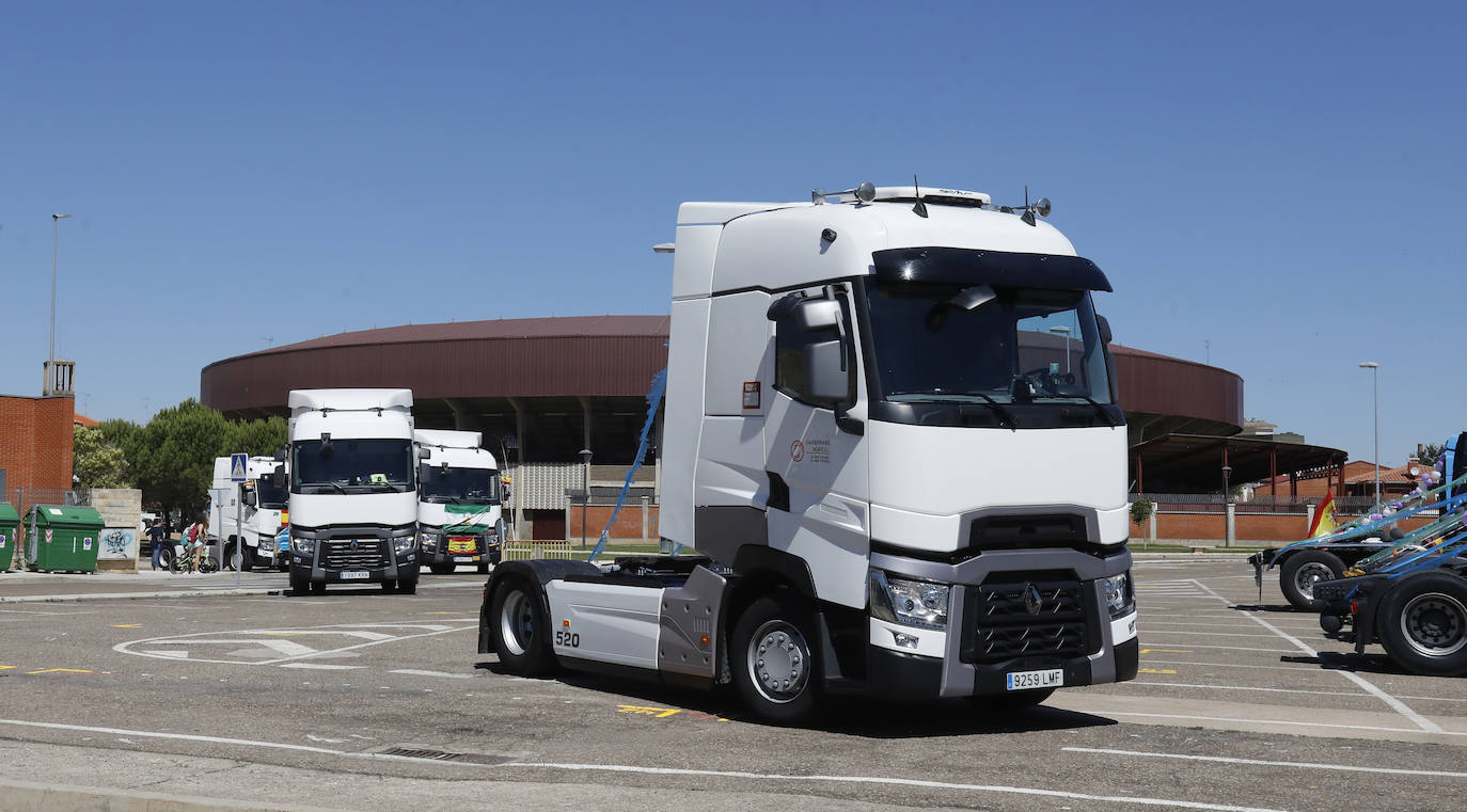 Fotos: Los transportistas de Palencia, en su fiesta