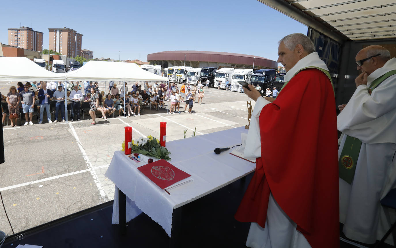 Fotos: Los transportistas de Palencia, en su fiesta