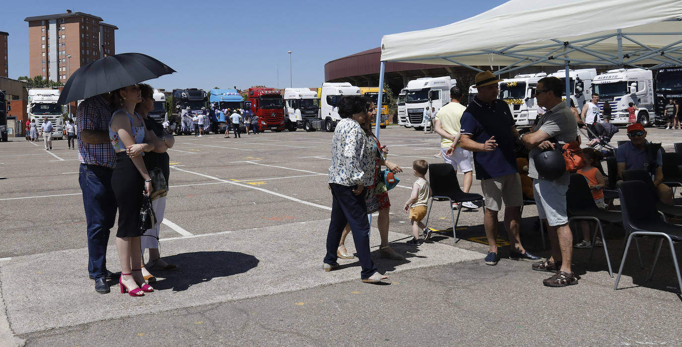 Fotos: Los transportistas de Palencia, en su fiesta