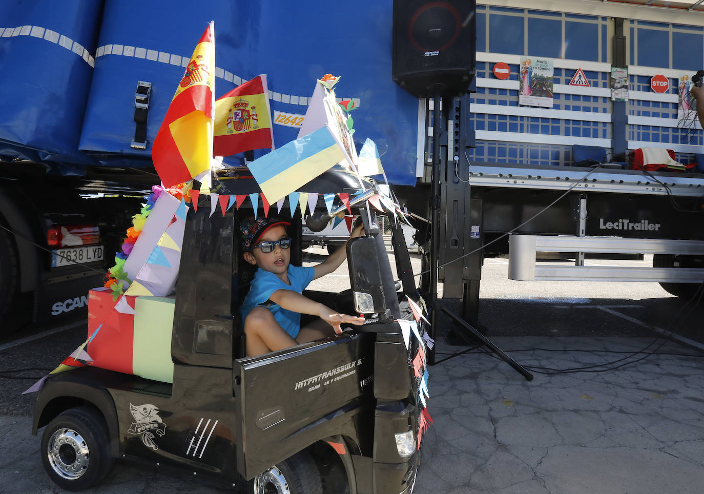 Fotos: Los transportistas de Palencia, en su fiesta