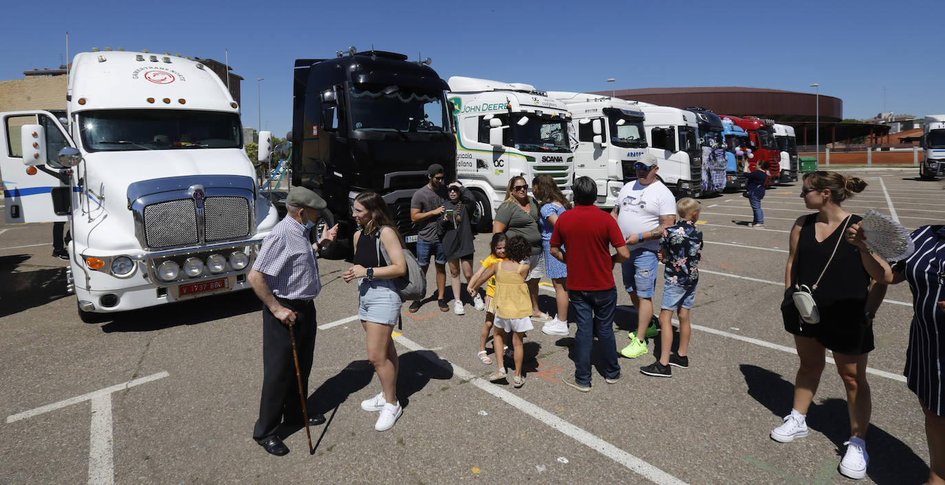 Fotos: Los transportistas de Palencia, en su fiesta