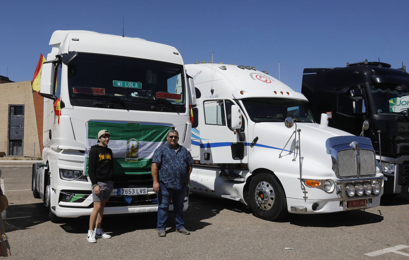 Fotos: Los transportistas de Palencia, en su fiesta