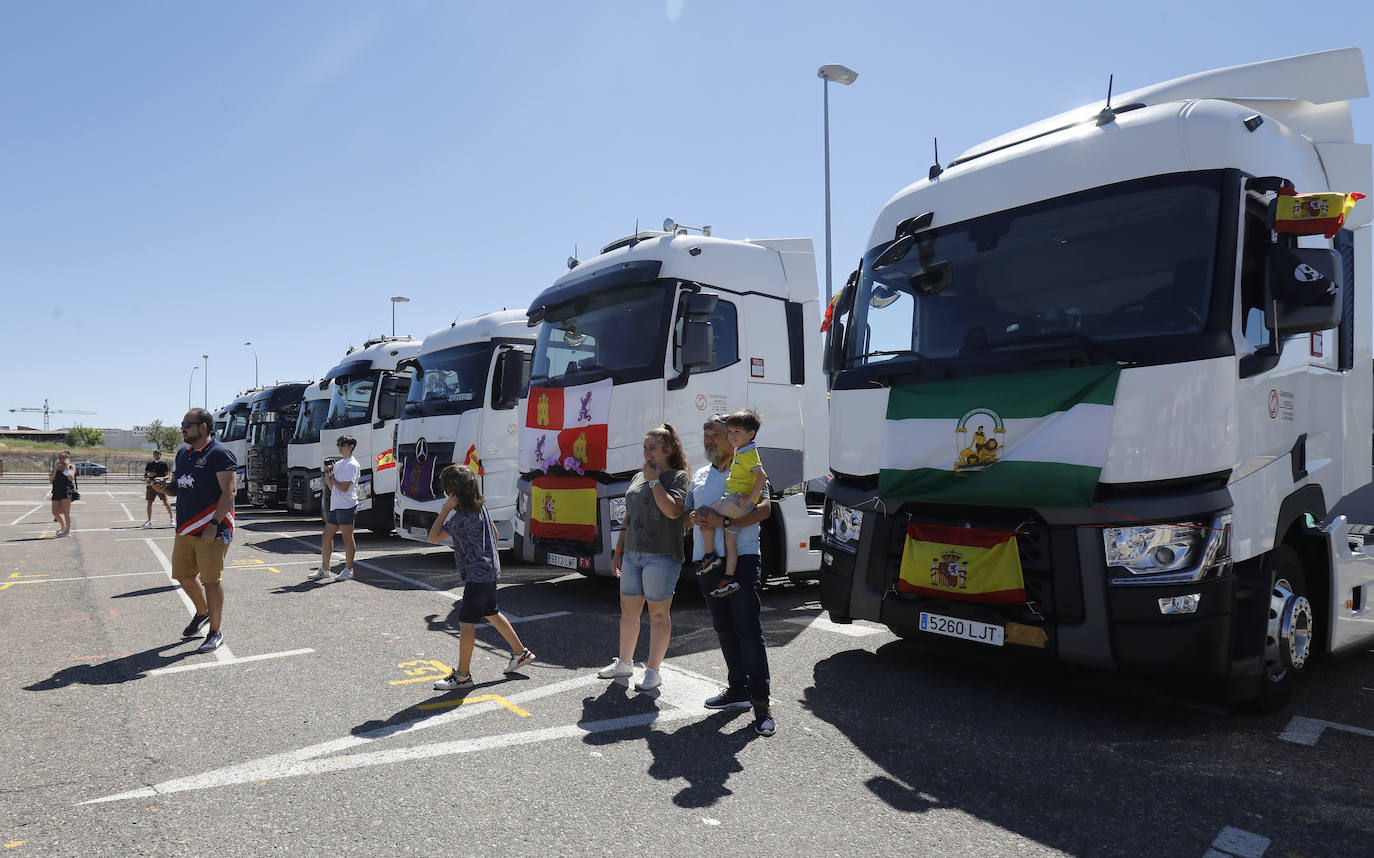 Fotos: Los transportistas de Palencia, en su fiesta