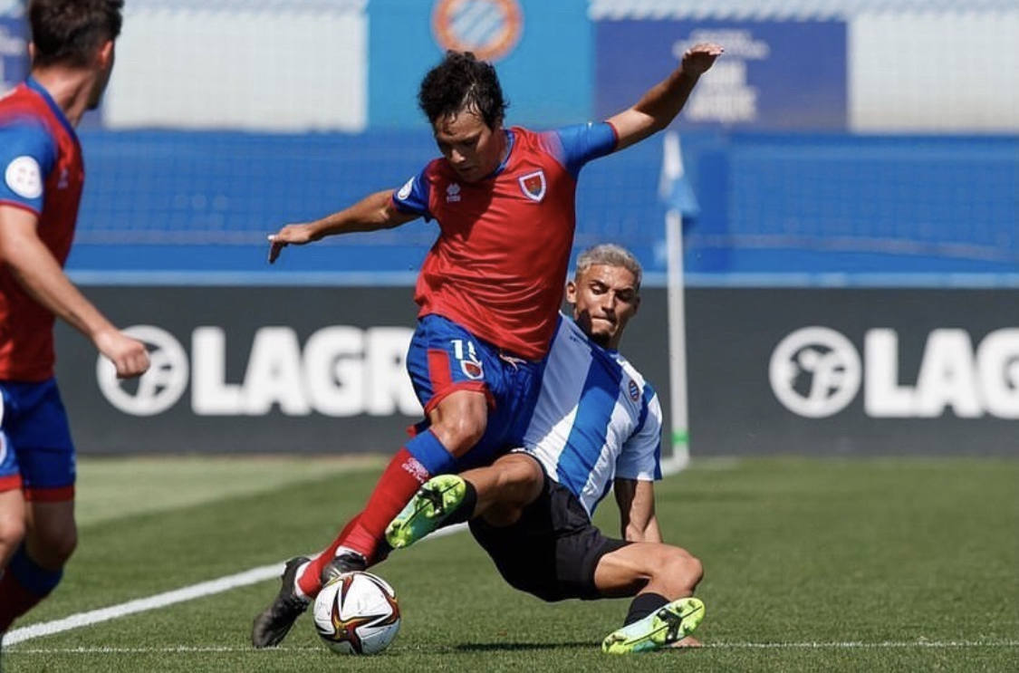 De Frutos, durante un partido la pasada temporada.