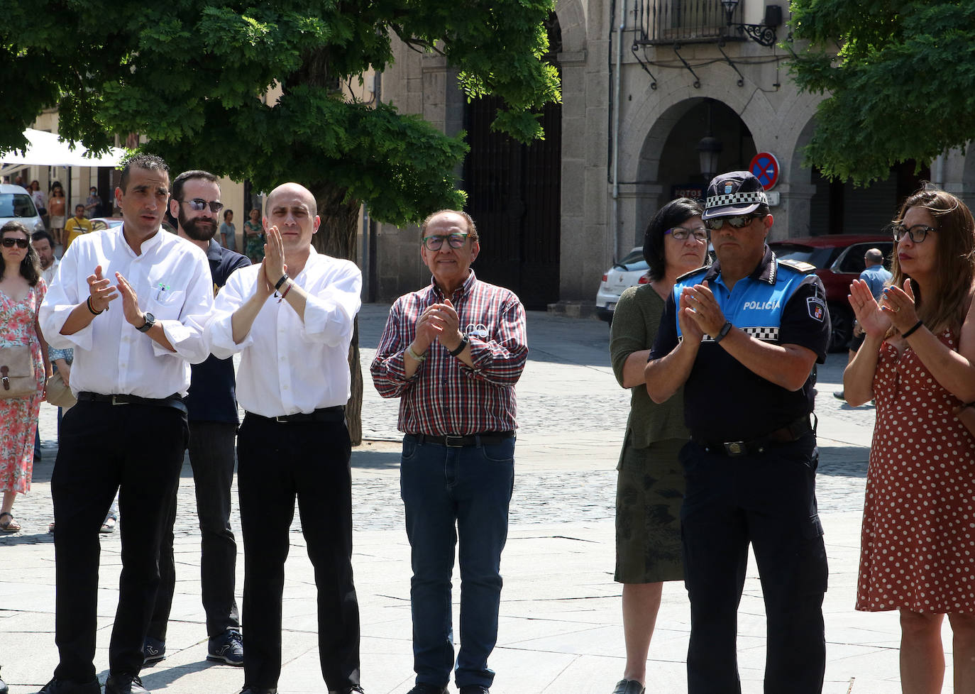 Segovia recuerda a Miguel Ángel Blanco. 