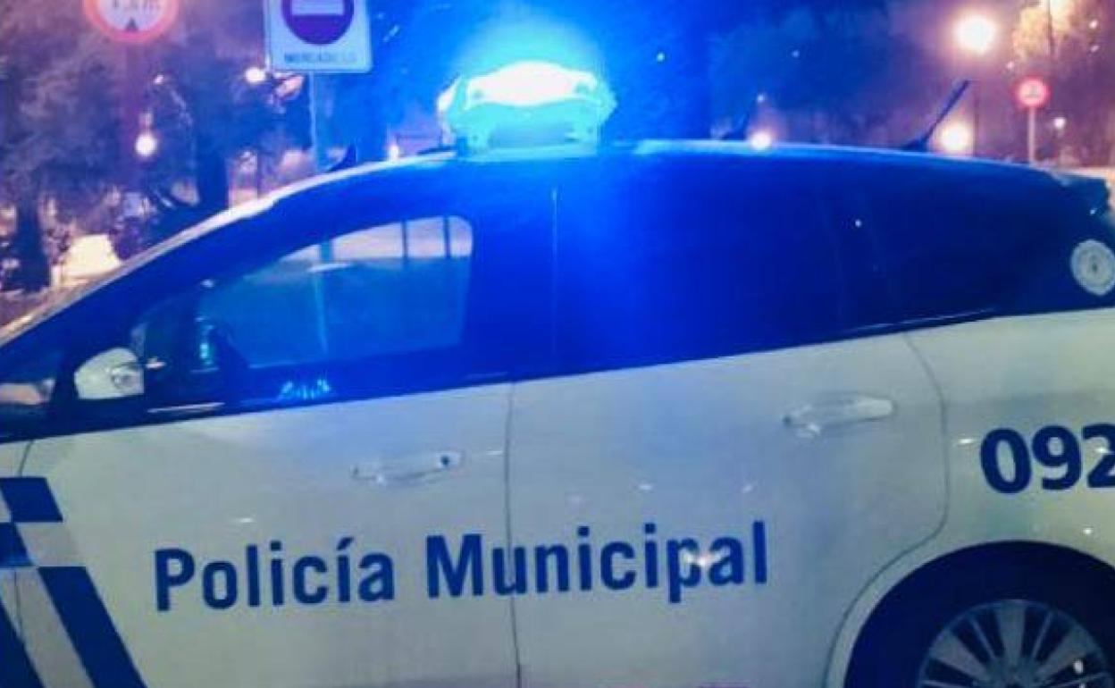 Policías locales y nacionales intervinieron en la detención del sospechoso. 