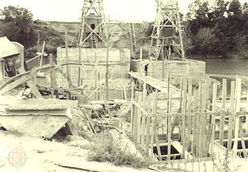 Fotos: La construcción del tercer paso sobre el Pisuerga (1953-1960)