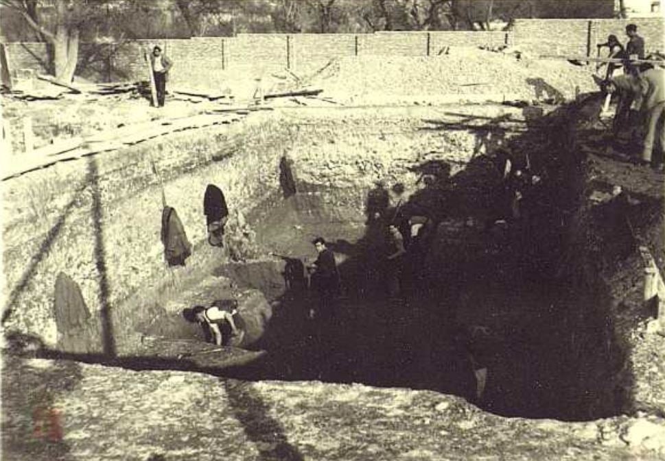 Fotos: La construcción del tercer paso sobre el Pisuerga (1953-1960)