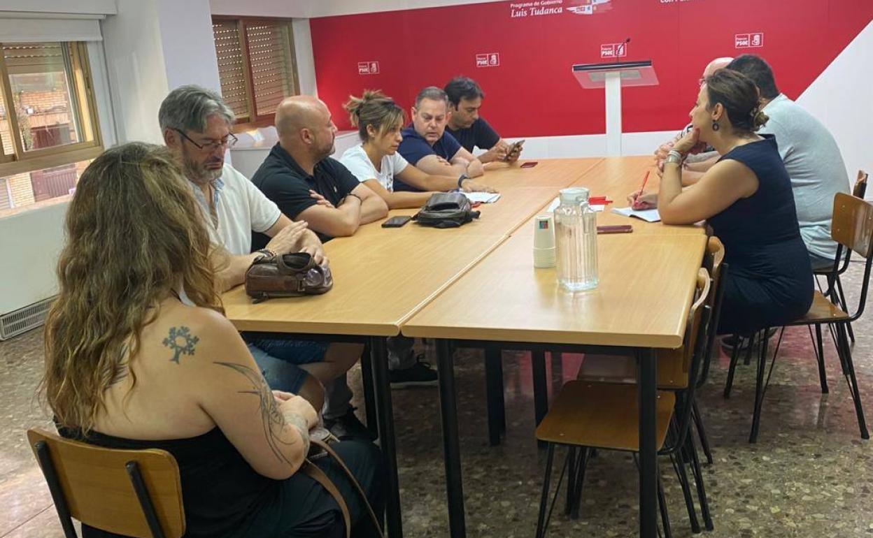 Reunión este lunes del comité de empresa de TI Fluid System con el PSOE. 