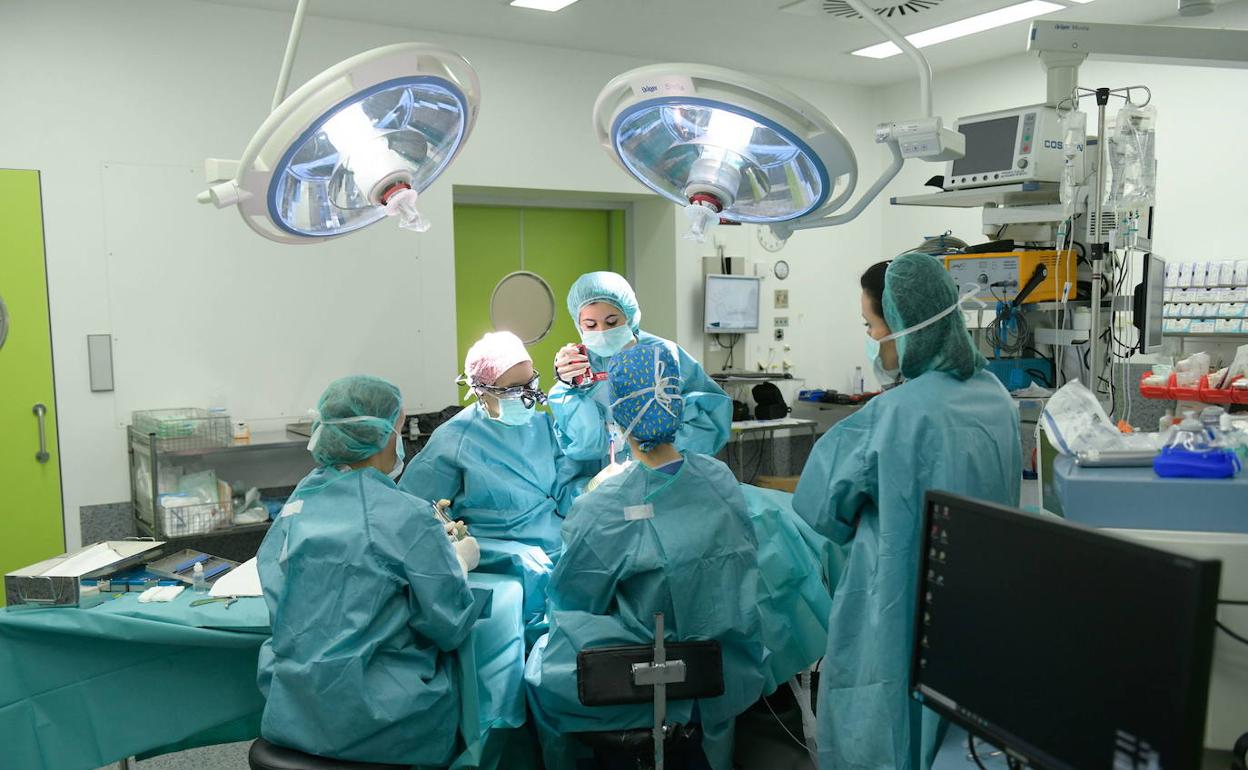 Quirófano del Rio Hortega. 