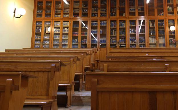 Aula de Machado en el instituto de Segovia Mariano Quintanilla. 