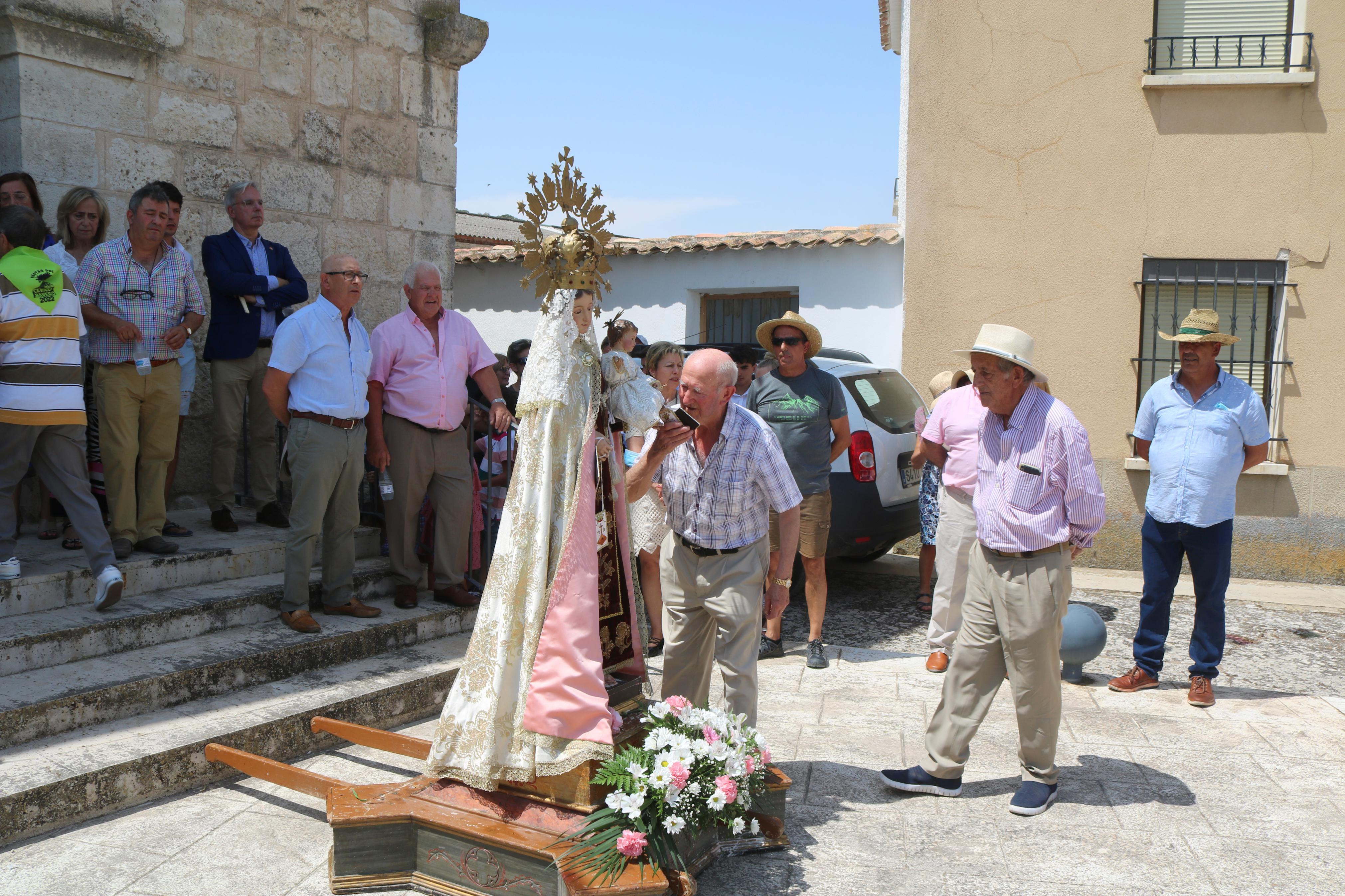 Cevico Navero celebró con todos los honores sus fiestas en honor de la Virgen del Carmen