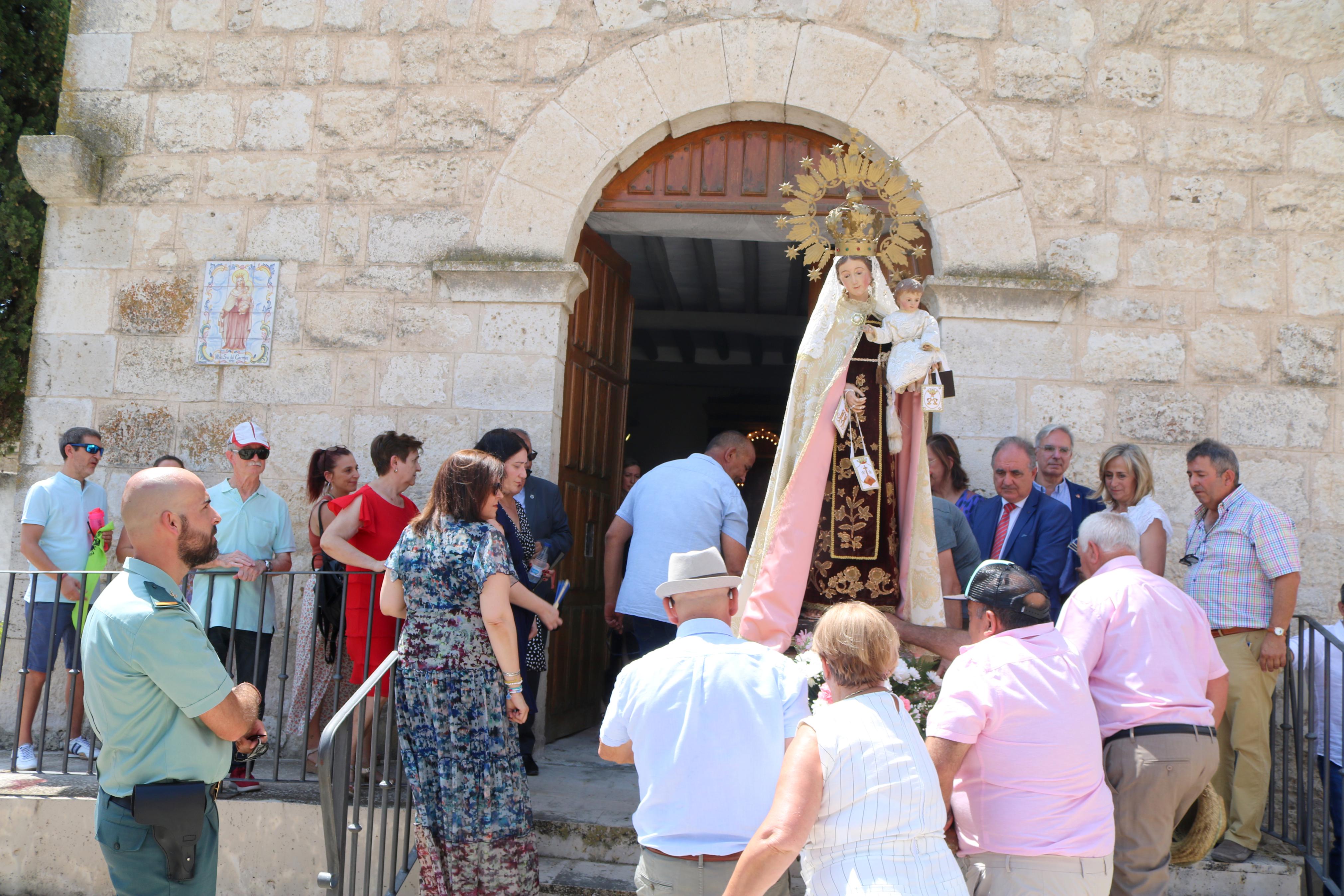 Cevico Navero celebró con todos los honores sus fiestas en honor de la Virgen del Carmen