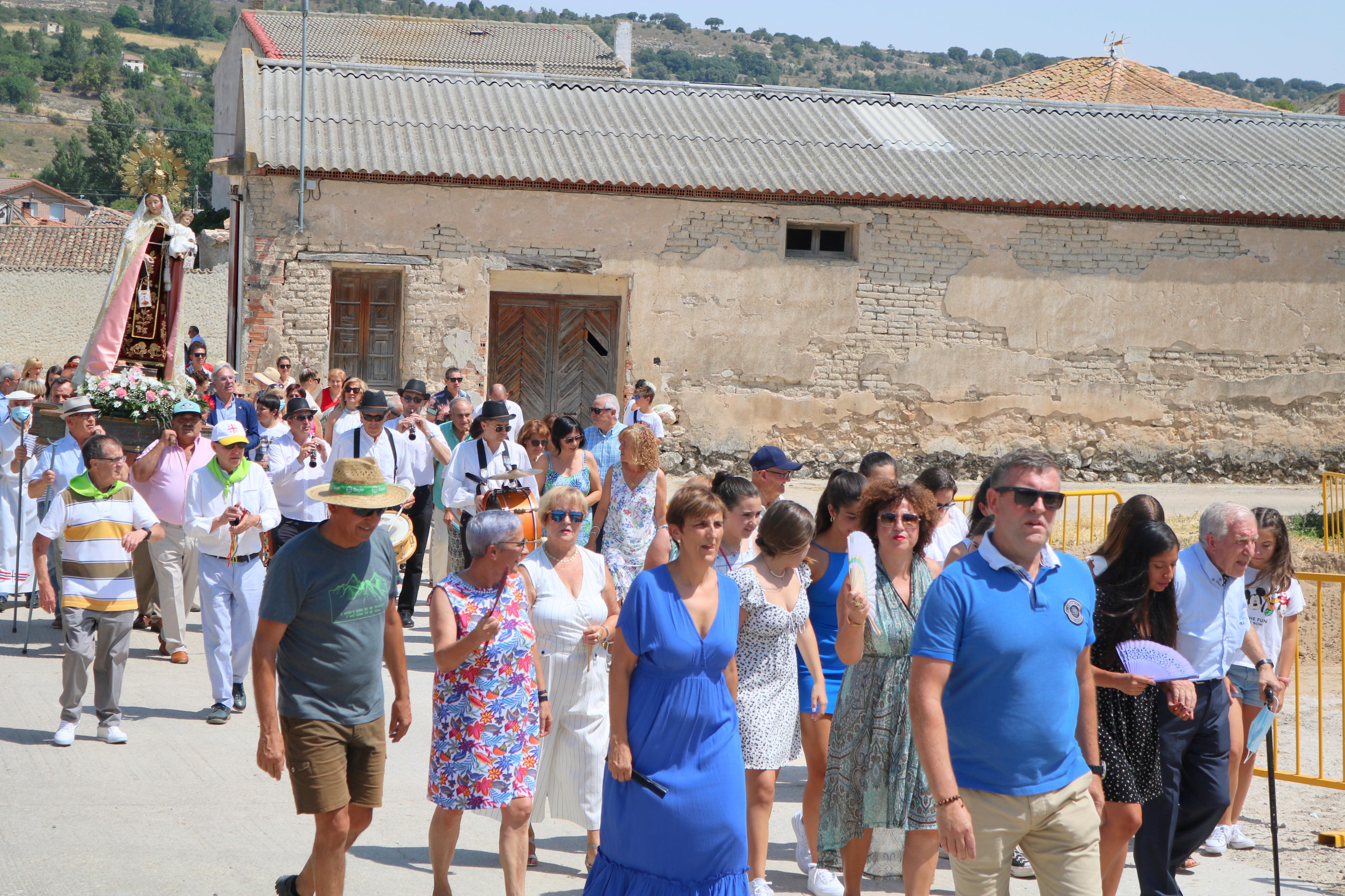 Cevico Navero celebró con todos los honores sus fiestas en honor de la Virgen del Carmen