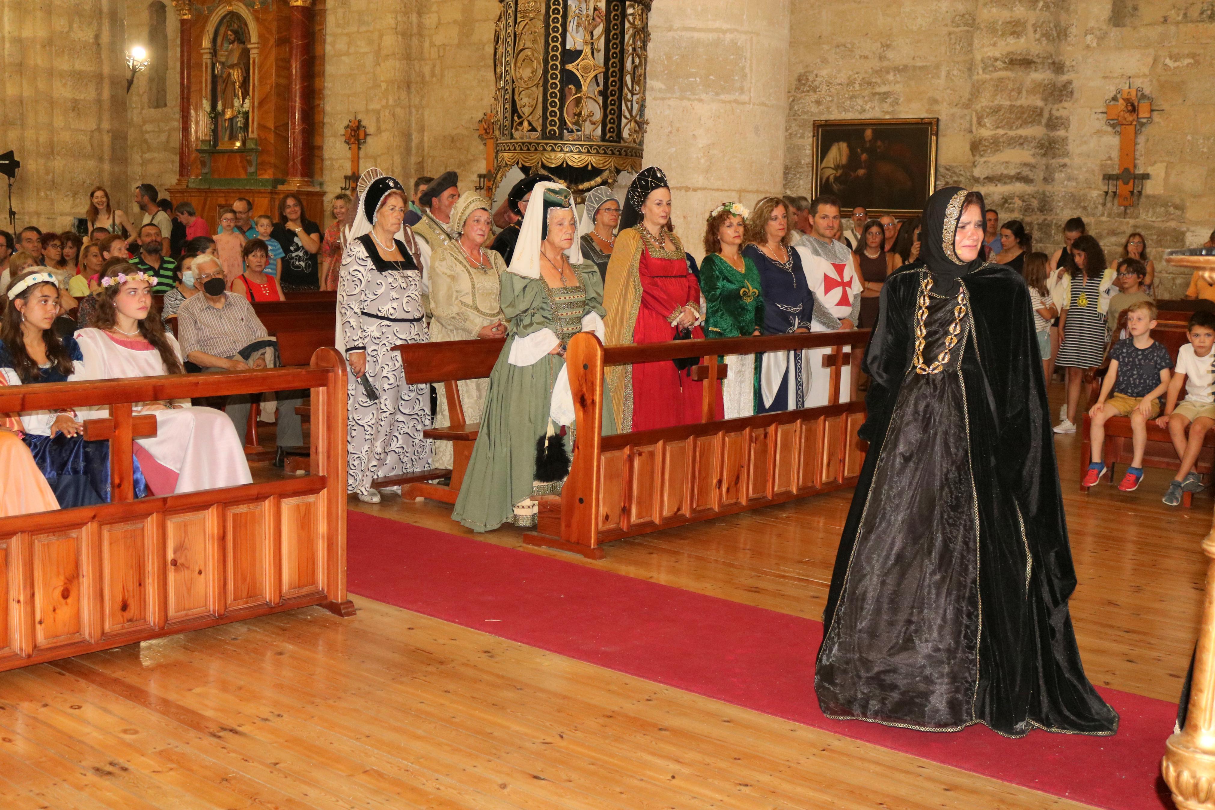 Torquemada recrea su historia con la representación del nacimiento de la infanta Catalina