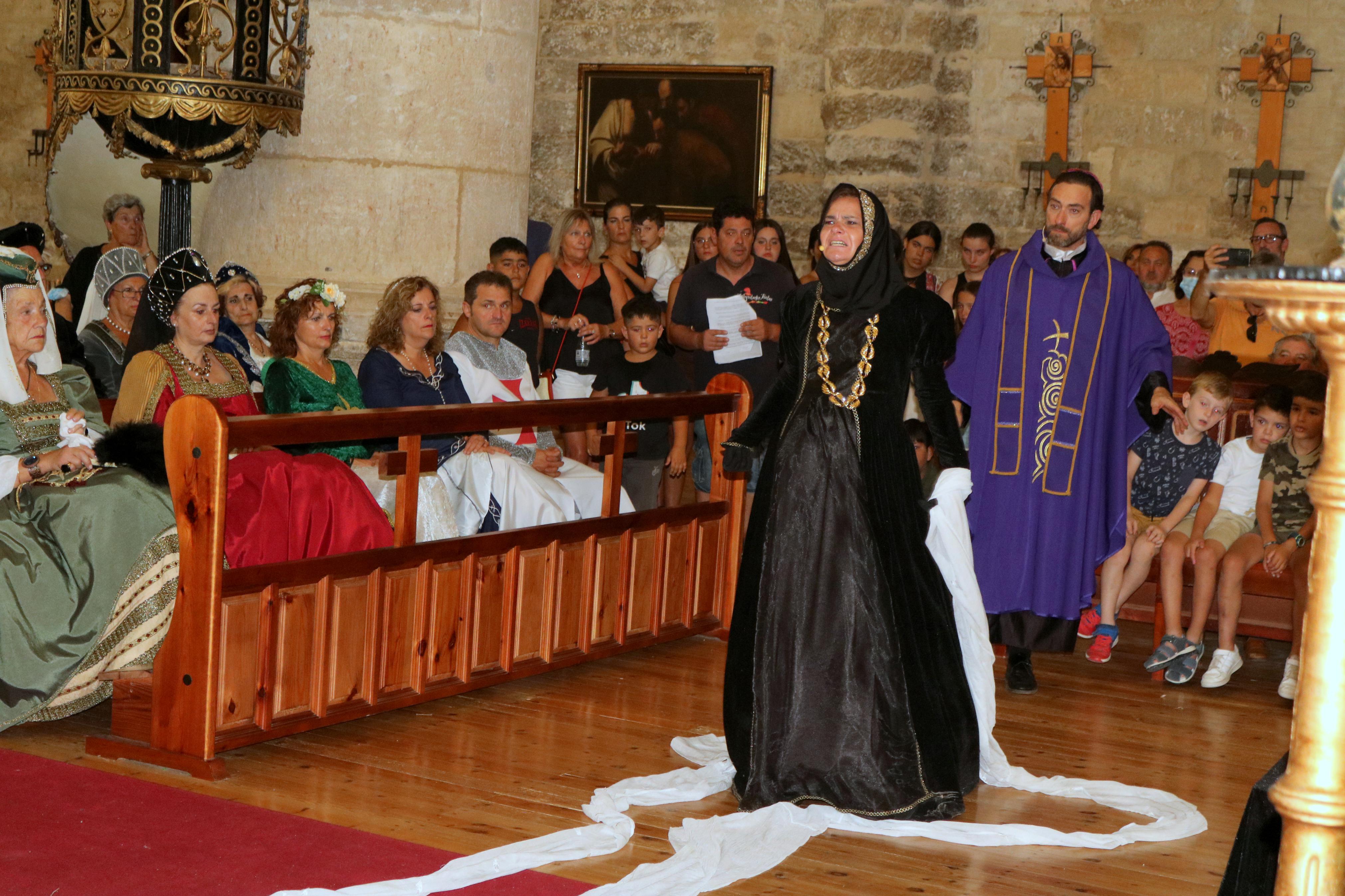 Torquemada recrea su historia con la representación del nacimiento de la infanta Catalina