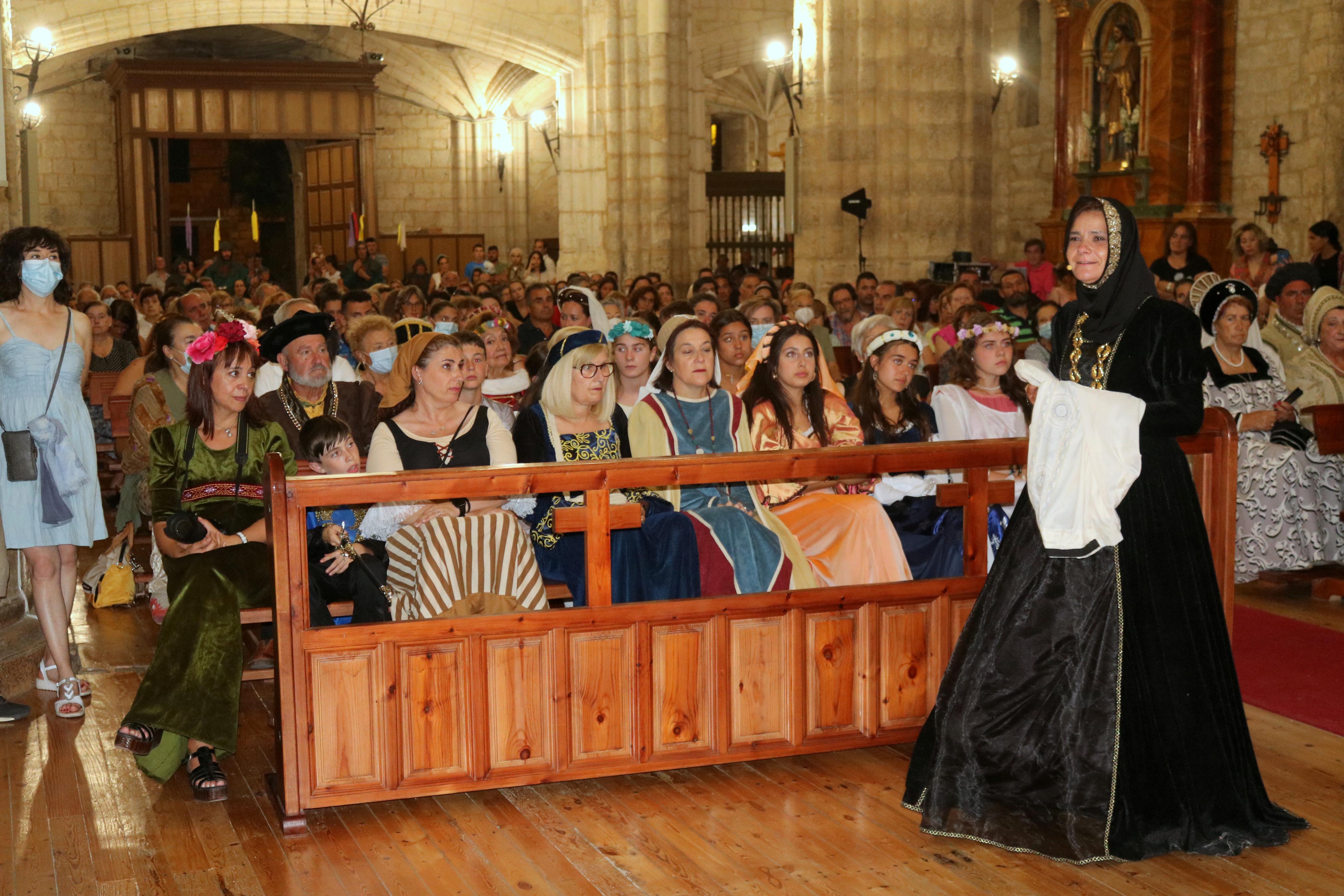 Torquemada recrea su historia con la representación del nacimiento de la infanta Catalina