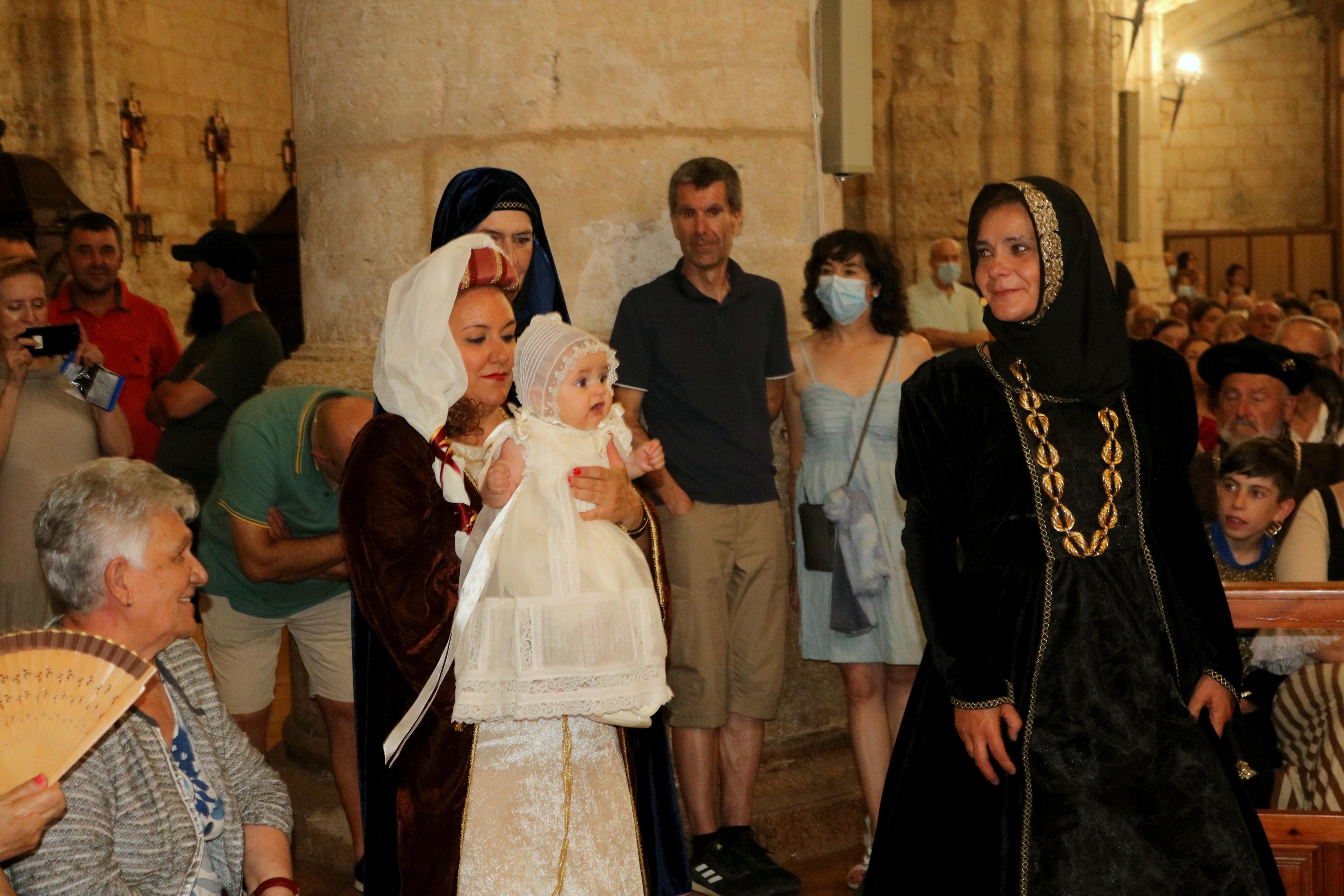 Torquemada recrea su historia con la representación del nacimiento de la infanta Catalina