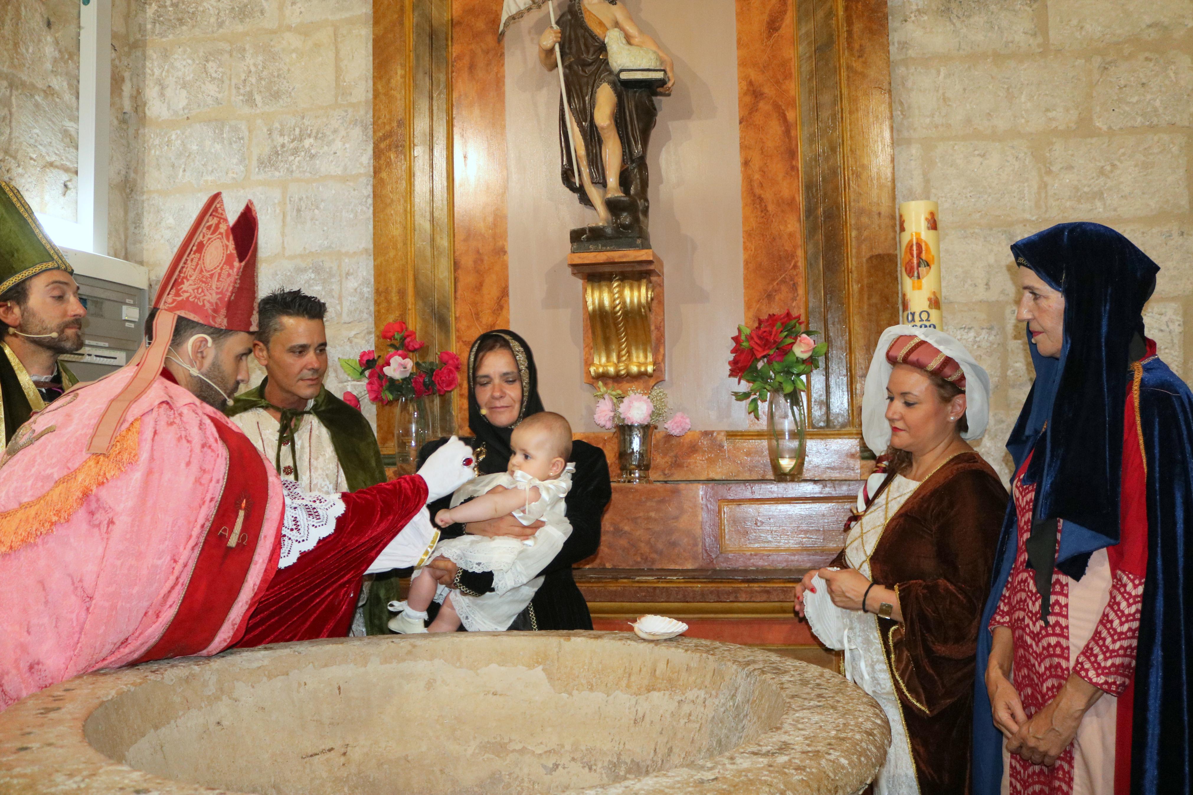 Torquemada recrea su historia con la representación del nacimiento de la infanta Catalina