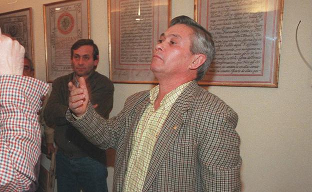 Manuel González Estévez, durante su etapa de alcalde.